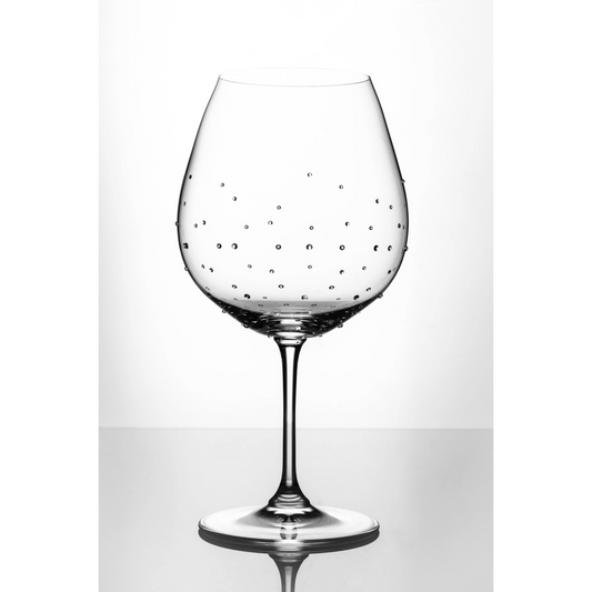 2-er Set Burgundergläser von Riedel - mit 75 Swarovski® Kristallen