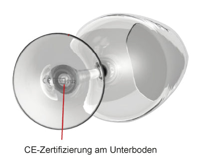 Chic 320 - Champagnerglas / Sektglas (mit Eichstrich)