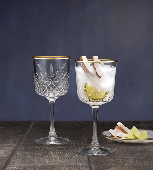 Timeless Cocktail/Veneziano Glas 33 cl. - Golden Touch