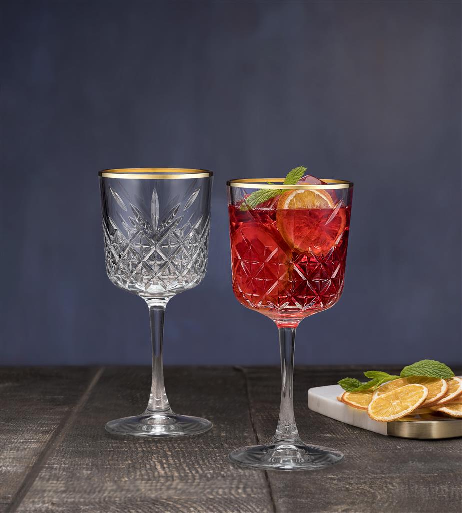 Timeless Cocktail/Veneziano Glas 33 cl. - Golden Touch
