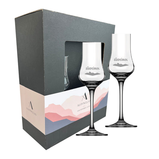 Alpinum® "Zwoa" - Grappa (2-er Set Geschenkverpackung)