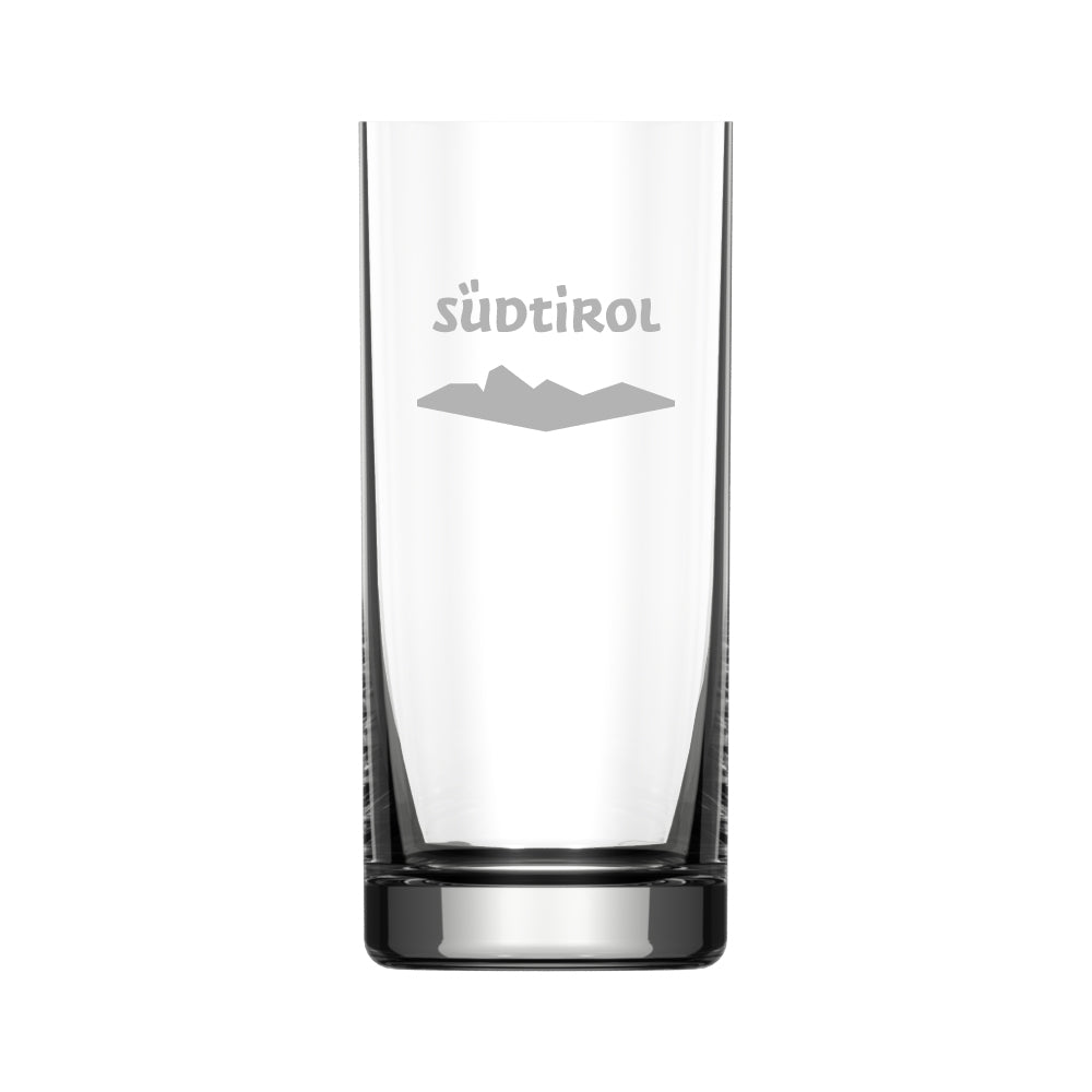 Alpinum "Zwoa" - Set mit Karaffe + Zirbenzapfen und 2 Wassergläser
