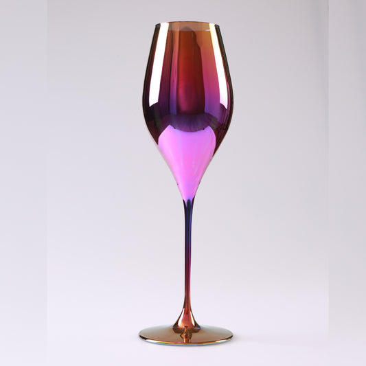 Chic 320 Rosa - Metallisiert - Champagnerglas