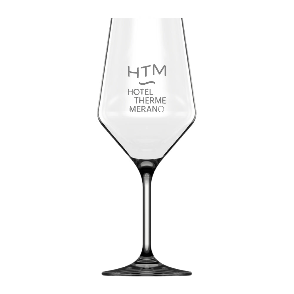 Original No. 1 mit Logo - Weißweinglas (Personalisiert)