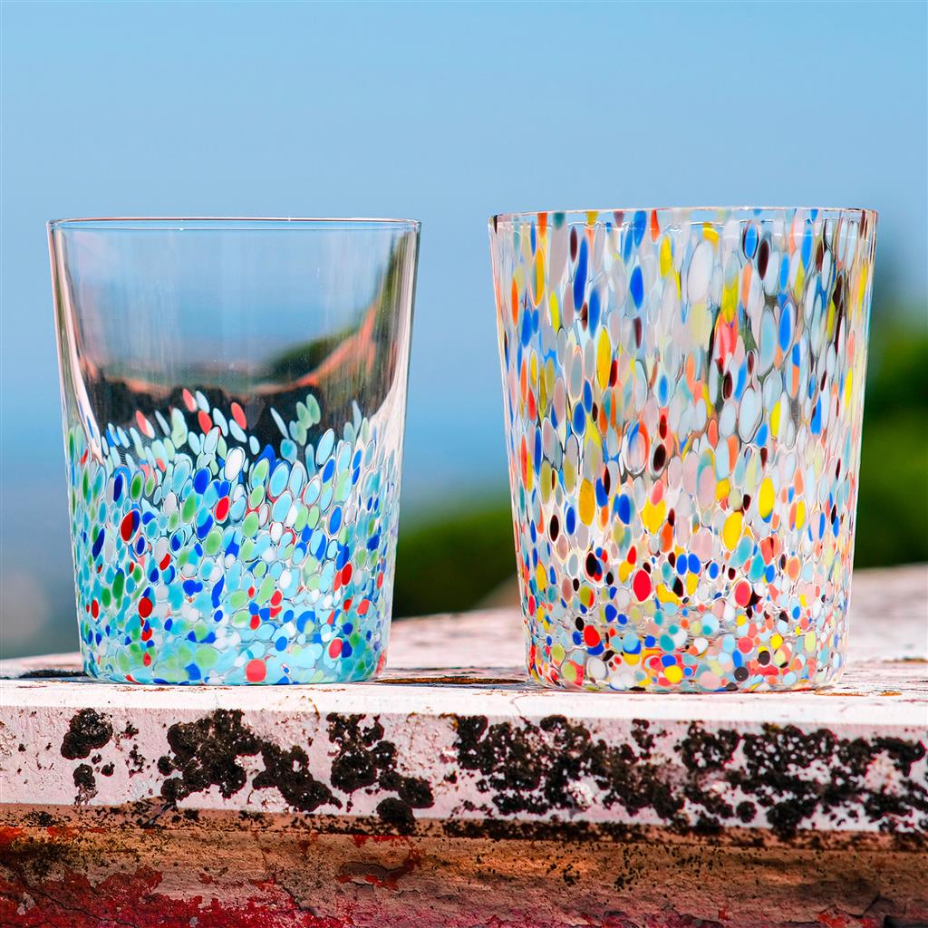 Wasserglas -  Arlecchino  40 cl.