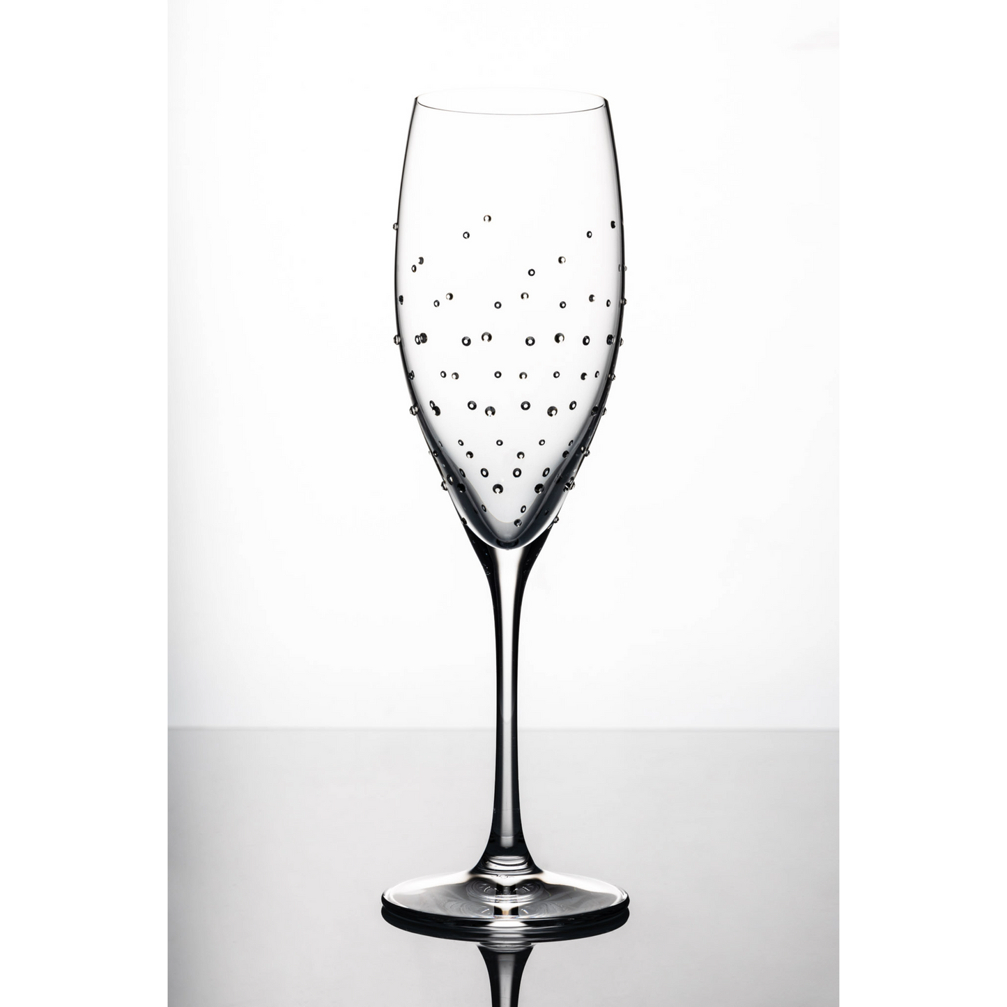 2-er Set Champagnergläser von Riedel - mit 75 Swarovski® Kristallen