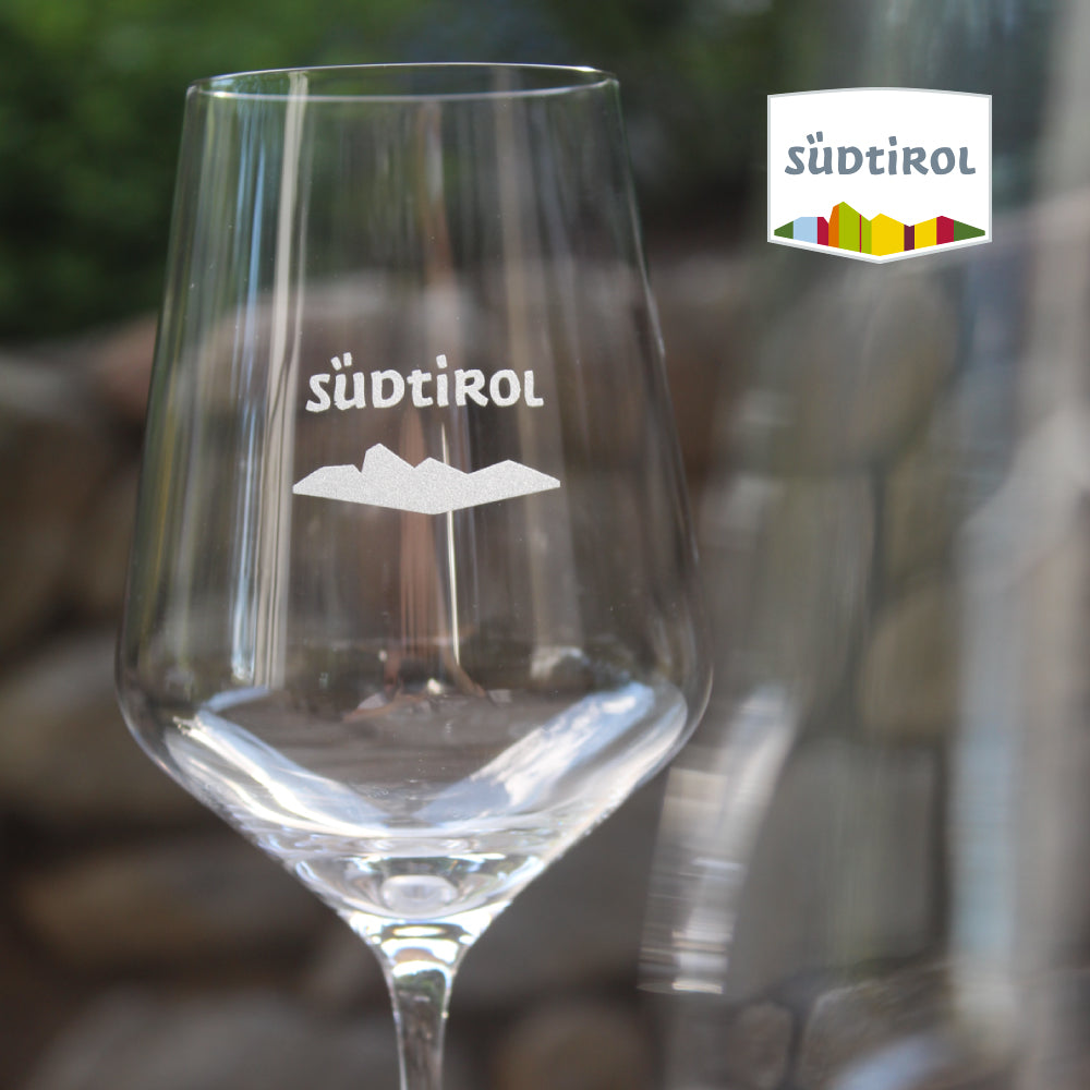 Südtirol Glas, Geeichte Gläser fuer die Hotellerie, Gastronomie, Weingläser, Geschenkideen Suedtirol, Südtirol, Geschenke, Gläser 