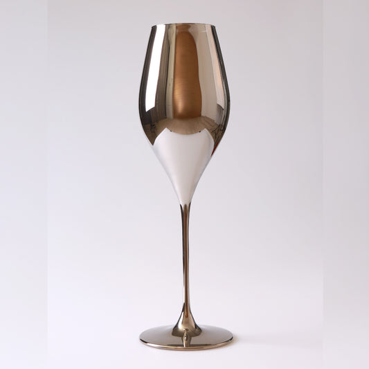 Chic 320 Silber - Metallisiert - Champagnerglas