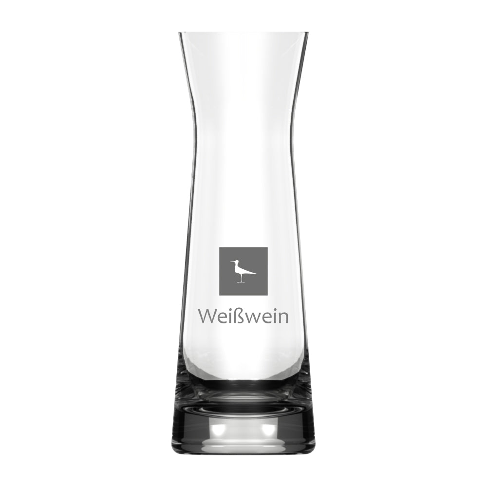 Caraffa vino 0,25 con logo (personalizzata)