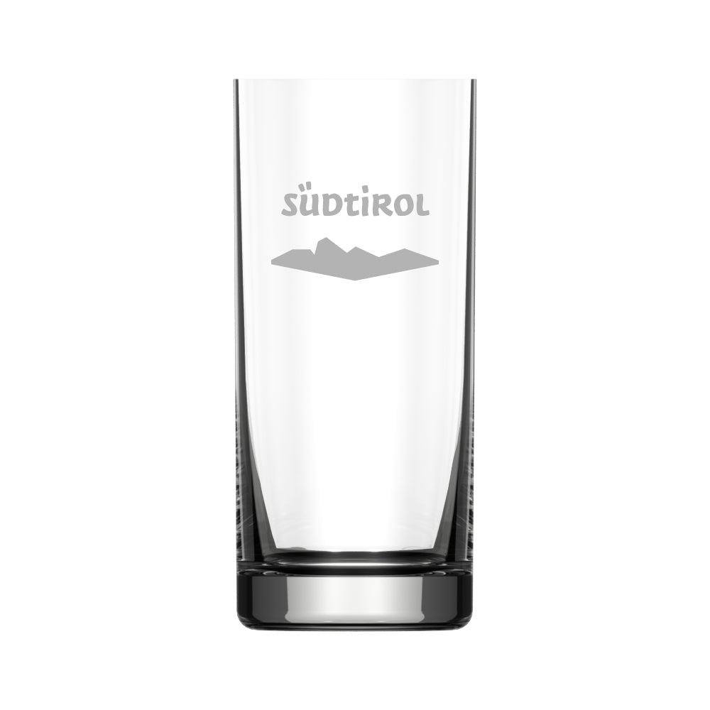 Alpinum "Zwoa" - Wasserglas/Longdrinkglas